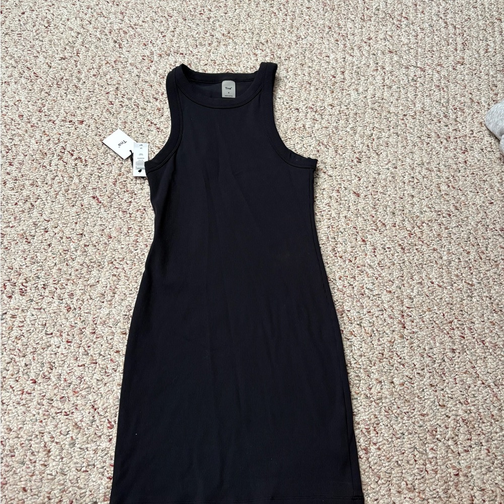 TNA ribbed bodycon dress